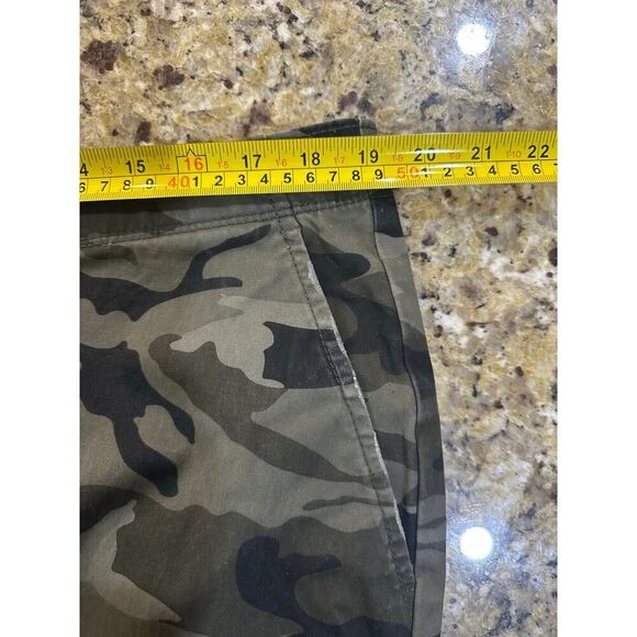 Green and Black Cargo Pants with Fringe Detail - Picture 5 of 14